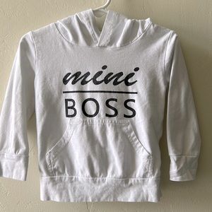 MINI BOSS 100% Organic Cotton Hoodie
